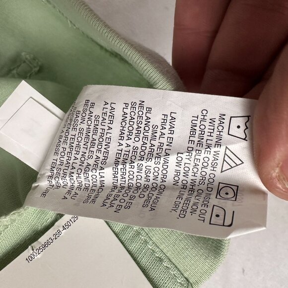 Lee Comfort Waistband Women’s XXL Soft Sage Cargo Shorts Lightweight - Picture 6 of 6